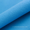 0.6mm Nonwoven sentetik mikrofiber süet PU deri